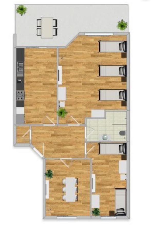 Cozy Balcony Apartment In Essen-Kupferdreh المظهر الخارجي الصورة